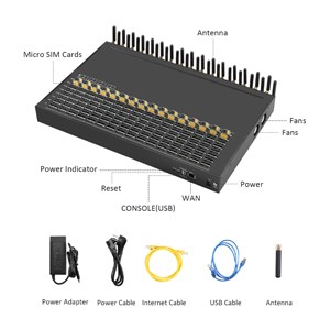 Esim 32 ports SMS Gateway