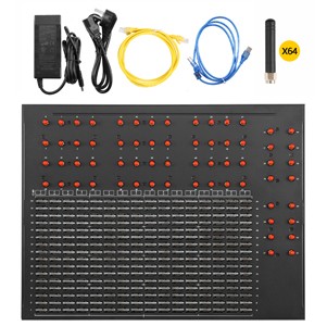 Esim 64 ports SMS Gateway